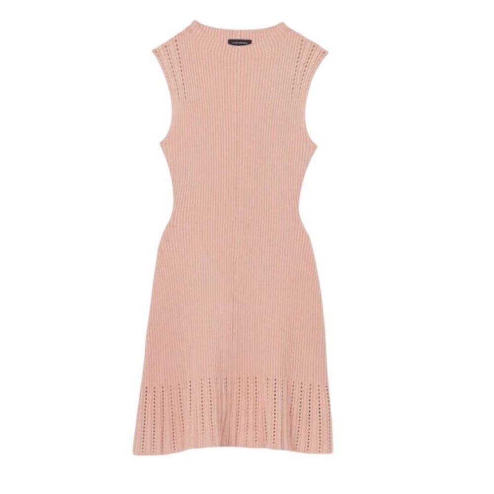 Club Monaco Knit Sleeveless Midi Dress - Size Large - Picture 4 of 7